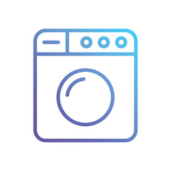 Laundry Vector icon