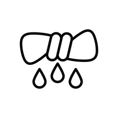 Stitch marker Vector icon