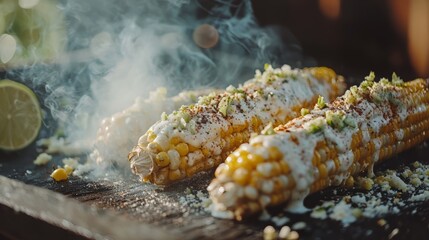 Smoky Elote: Grilled Corn with Creamy Chipotle Mayo