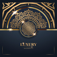 Luxury Background with Intricate Gold Mandala Design (30)
