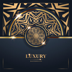 Luxury Background with Intricate Gold Mandala Design (32)