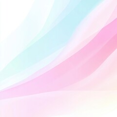Abstract Pastel Pink and Blue Wave Background Design Soft Gradient Colors