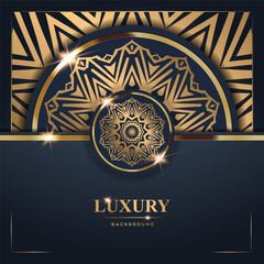 Luxury Background with Intricate Gold Mandala Design (34)