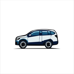 SUV car icon symbol with vector illustration
