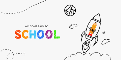 Back to School Rocket Launch Education Adventure Begins