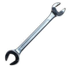 Isolated Wrench on White. Repair Tools for Construction, Car Repair or Home Maintenance. DIY Concept