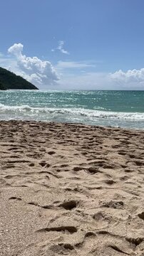 beach and sea