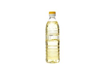 PNG, Sunflower oil in plastic bottle, isolated on white background