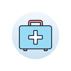 first aid Vector icon