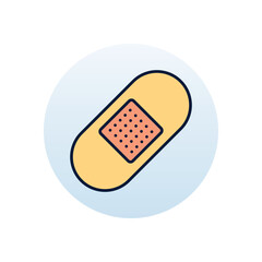 plaster Vector icon