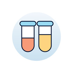 test tube Vector icon