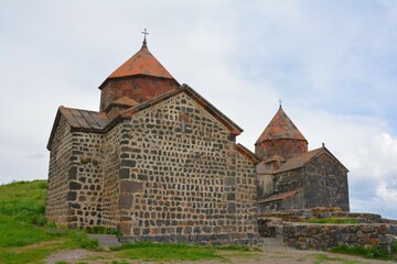 Fototapeta premium アルメニアのセヴァン修道院