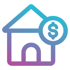 House For Sale icon element for design