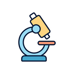 microscope Vector icon