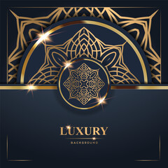 Luxury Background with Intricate Gold Ornamentation (3)