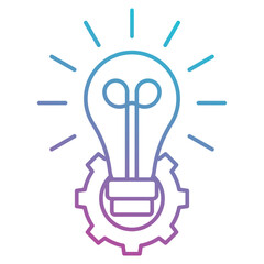 innovation icon element for design