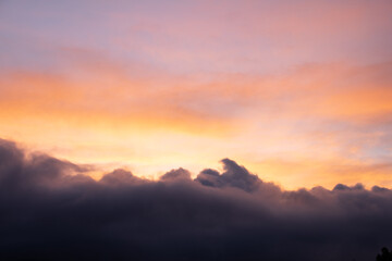Soft hues at sunset