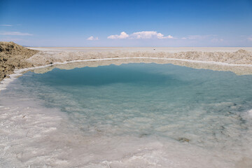 Bonneville Salt Flat in Utah