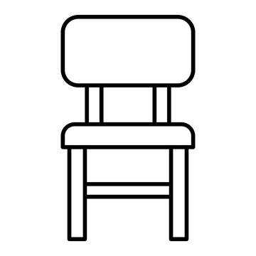 recommend clip art: chair outline icon