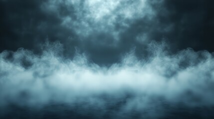 Obraz premium Dramatic cloudscape, dark and moody scenery with clouds 