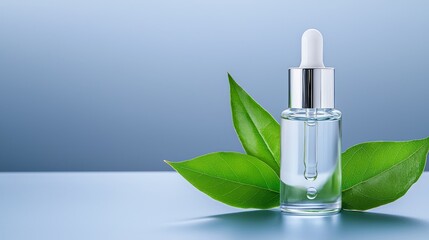 Revitalizing green leaf serum, enhance your natural radiance for glowing skin 