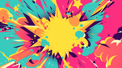 カラフルでユニークな背景デザイン 幾何学模様 チーズ風モチーフ 水色 ピンク イエロー かわいいポップアート シームレスパターン 商用利用OK おしゃれなデザイン