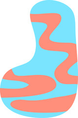 Abstract Doodle Pattern Element Set