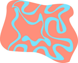 Abstract Doodle Pattern Element Set