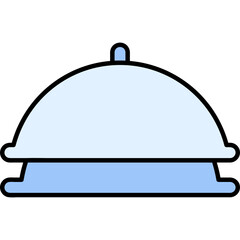 black line - icon - hotel illustration