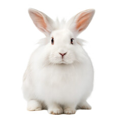 Obraz premium English Angora Rabbit AI Generated Image