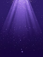 Purple Galaxy Sparkle Background Design