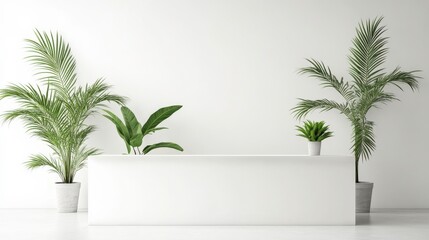 Obraz premium Vibrant Reception Area with Welcoming Decor