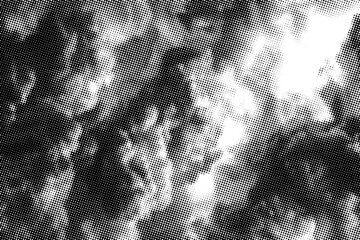 ABSTRACT HALFTONE AND DOT BACKGROUND TEMPLATE FOR POSTER