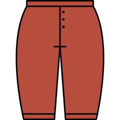 icon - flashion clothes - black line