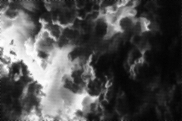 ABSTRACT HALFTONE AND DOT BACKGROUND TEMPLATE FOR POSTER