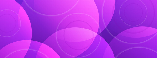 modern purple stylish abstract circle geometric background vector illustration