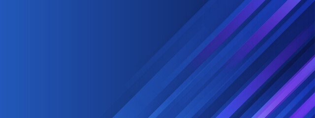 modern blue abstract geometric background with shapes vector illustration