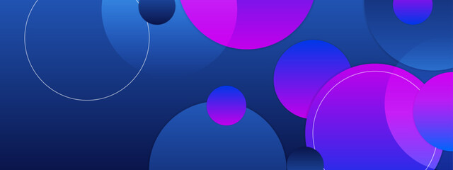 abstract purple and blue gradient geometric background vector illustration