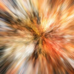 Abstract Autumn Explosion of Color