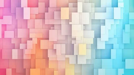 Abstract Pastel Cube Background Texture