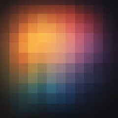 Obraz premium Abstract Pixelated Colorful Gradient