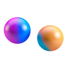 Fototapeta premium three colored balls