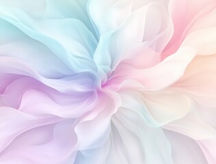 Obraz premium Pastel Swirls: Abstract Fabric Texture