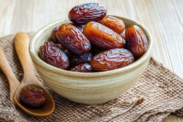Dried dates in a bowl (1)