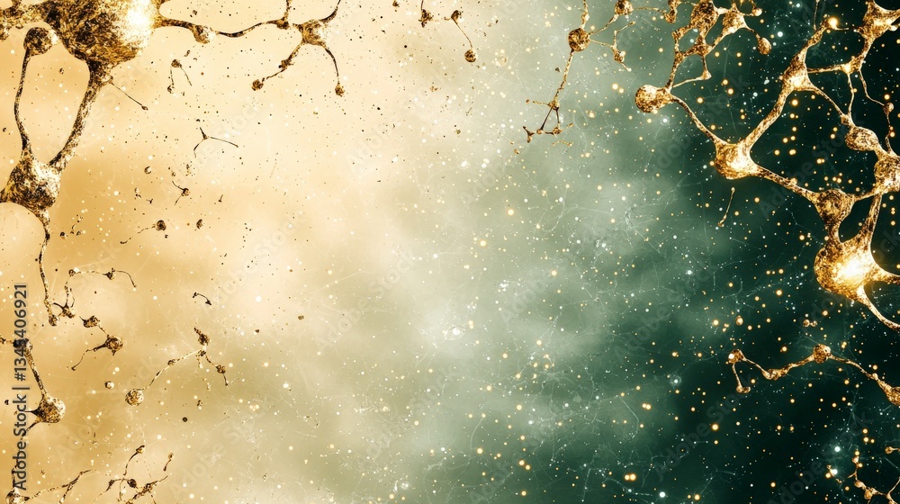 Poster neural network's abstract background: delve into the intricate realm of the neural networks with thi