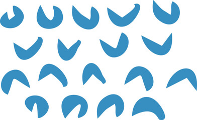 Abstract Hand Drawn Element Vector