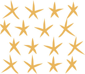 Abstract Hand Drawn Element Vector