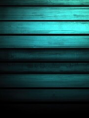 Teal Wood Plank Background Texture.
