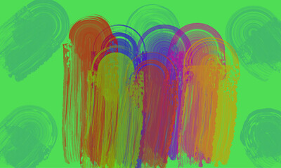 Modern and attractive space colored background illustration. Abstract design with subtle gradients and touches of minimalist geometric elements, creating a dynamic and professional look. 