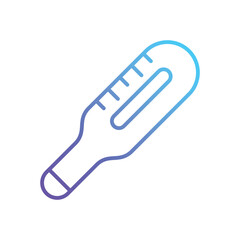 Fototapeta premium thermometer Vector icon